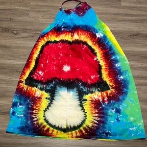 Tie Dye Mushroom Dress XS